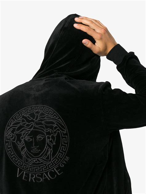 versace hoodie medusa|Versace Medusa shirt men.